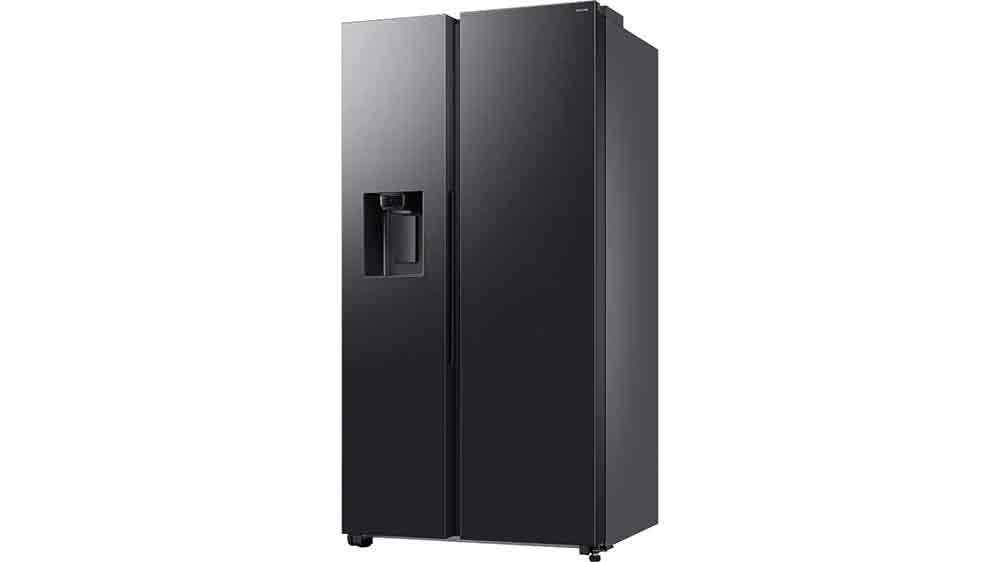 Americká lednice Samsung RS70F64KDFEO pohled ze strany_02
