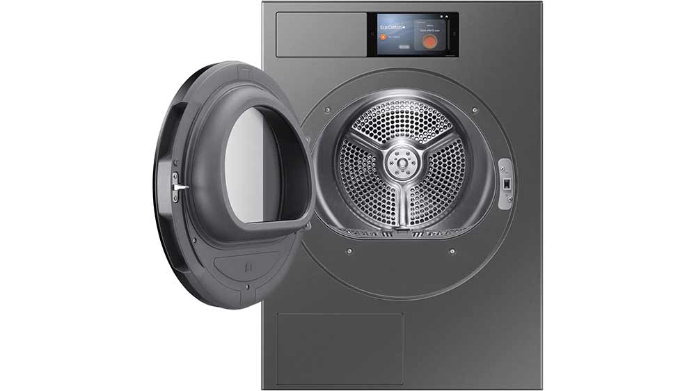 Otvorené dvere sušičky bielizne Samsung DV90F09F4SU4_02