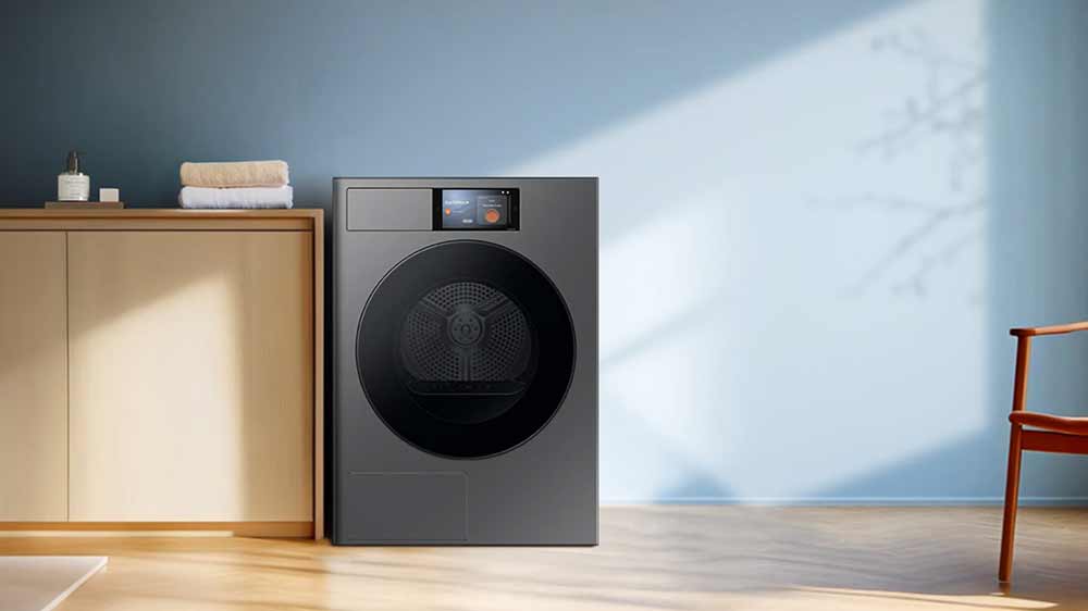 Sušička bielizne Samsung DV90F09F4SU4 inštalovaná v kúpeľni_03