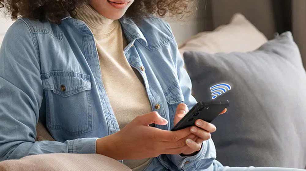 Žena ovláda sušičku cez aplikáciu SmartThings_05