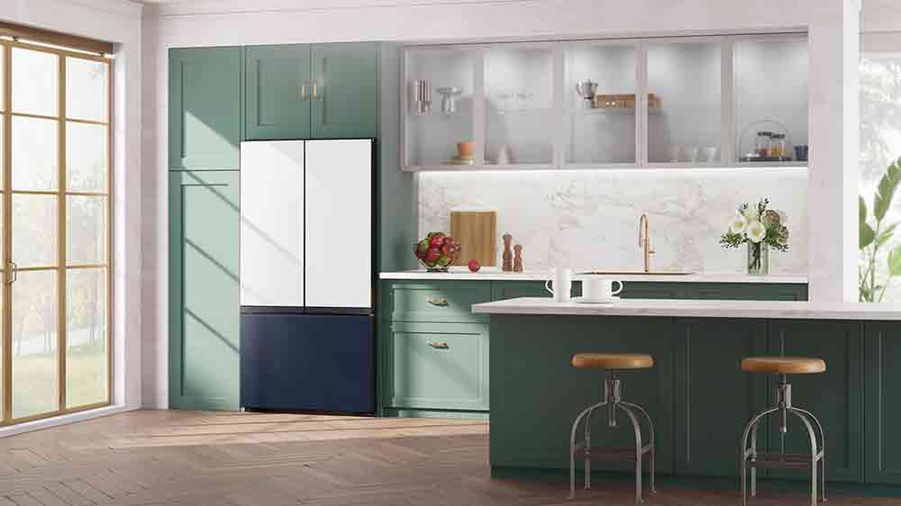 Americká chladnička Samsung RF24BB620EB1EO v interiéri_02