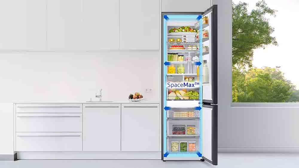 Vnútorný priestor chladničky Samsung_02