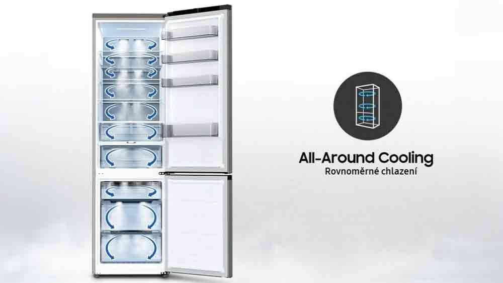 Systém All-Around Cooling v chladničkách Samsung_03