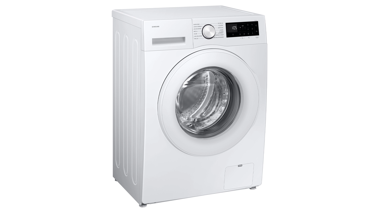 Pračka Samsung WW80FG5L32AELE pohled ikmo zepředu