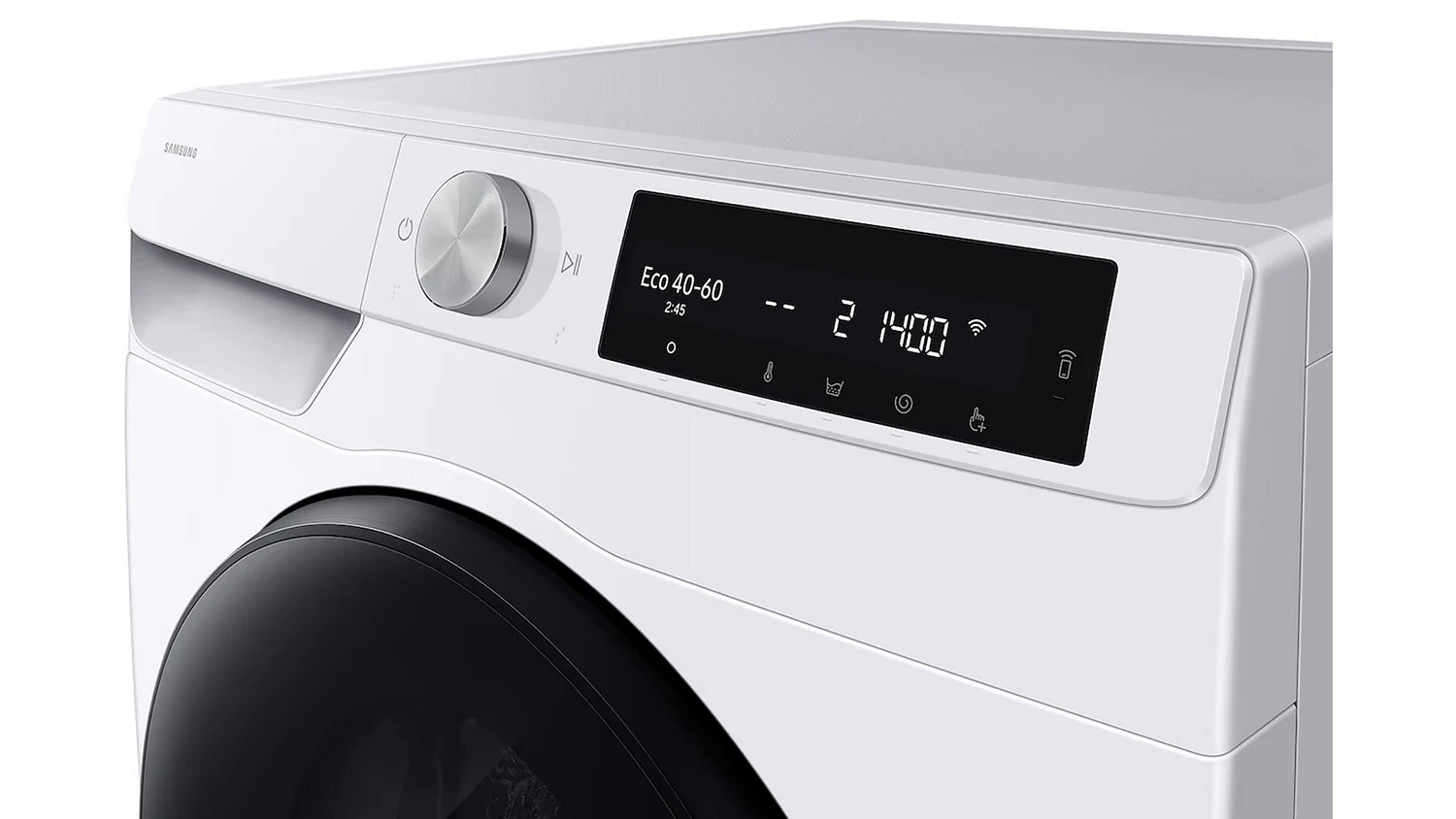 Ovl&aacute;dac&iacute; panel pr&aacute;čky so su&scaron;ičkou Samsung WD90HG6U94BEU4