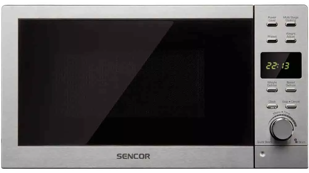 Sencor SMW 6022 digitális mikrohullámú sütő 800 W teljesítménnyel