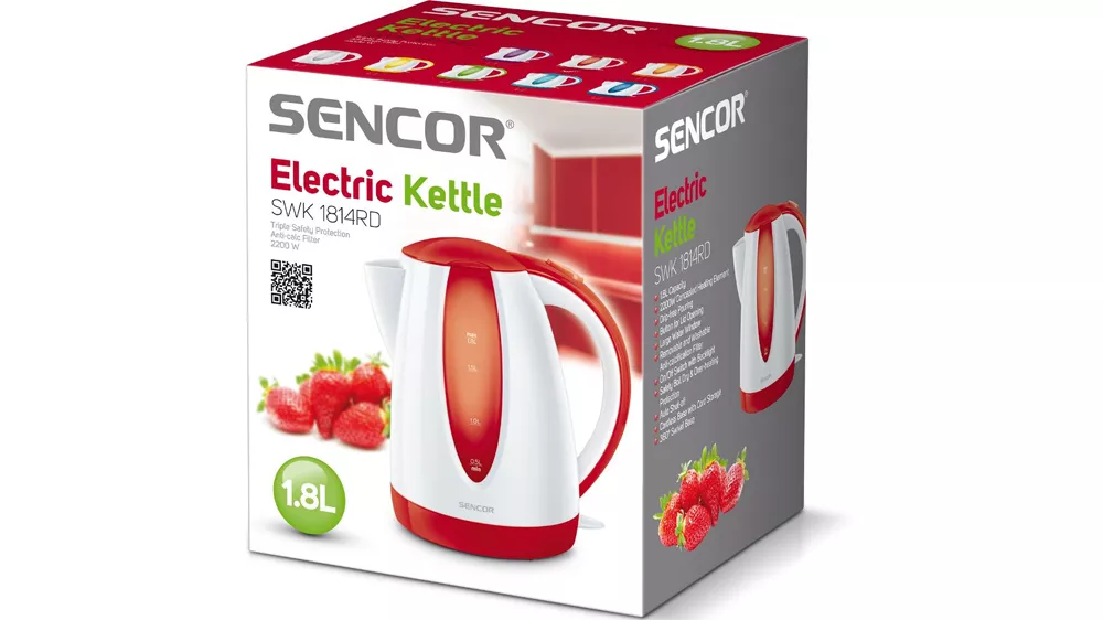 Rychlovarná konvice Sencor SWK 1814RD