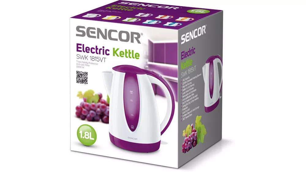 Rychlovarná konvice Sencor SWK 1815VT