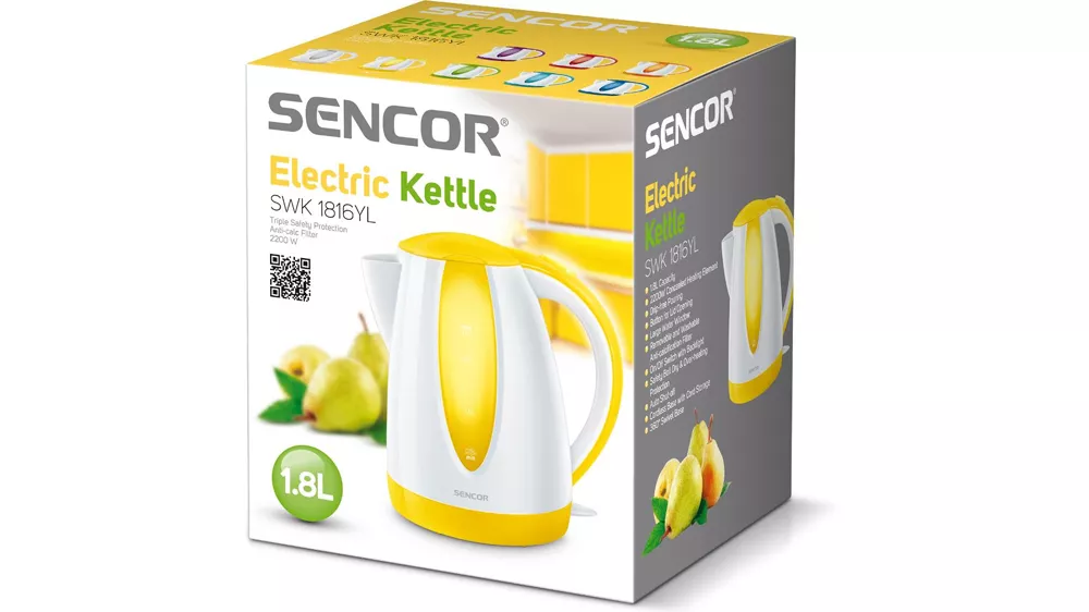 Rychlovarná konvice Sencor SWK 1816YL