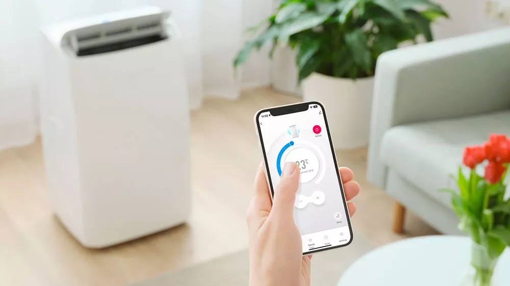 Ovládání mobilem u mobilní klimatizace Sencor SAC MT9078CH_02