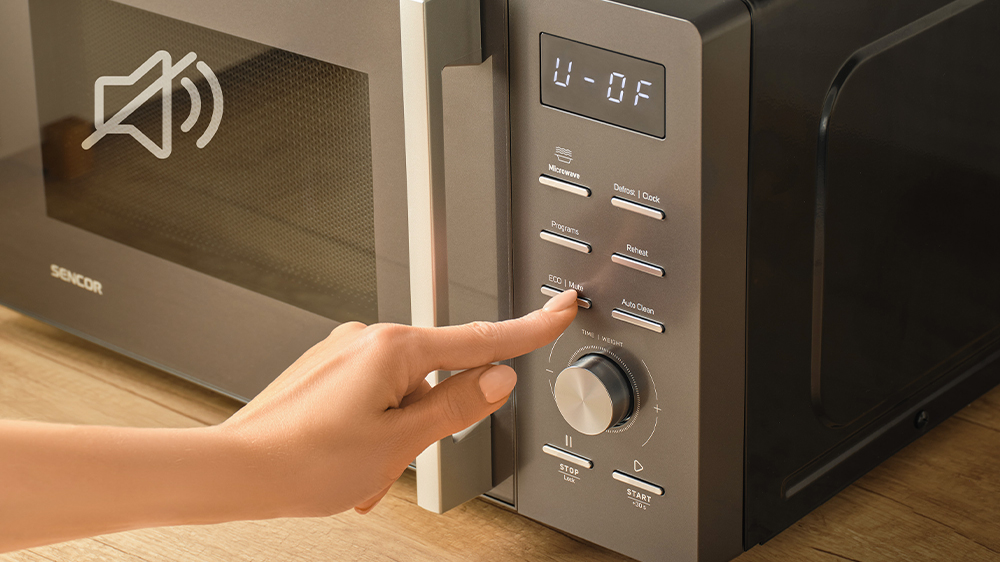 Tichý provoz díky funkci MUTE