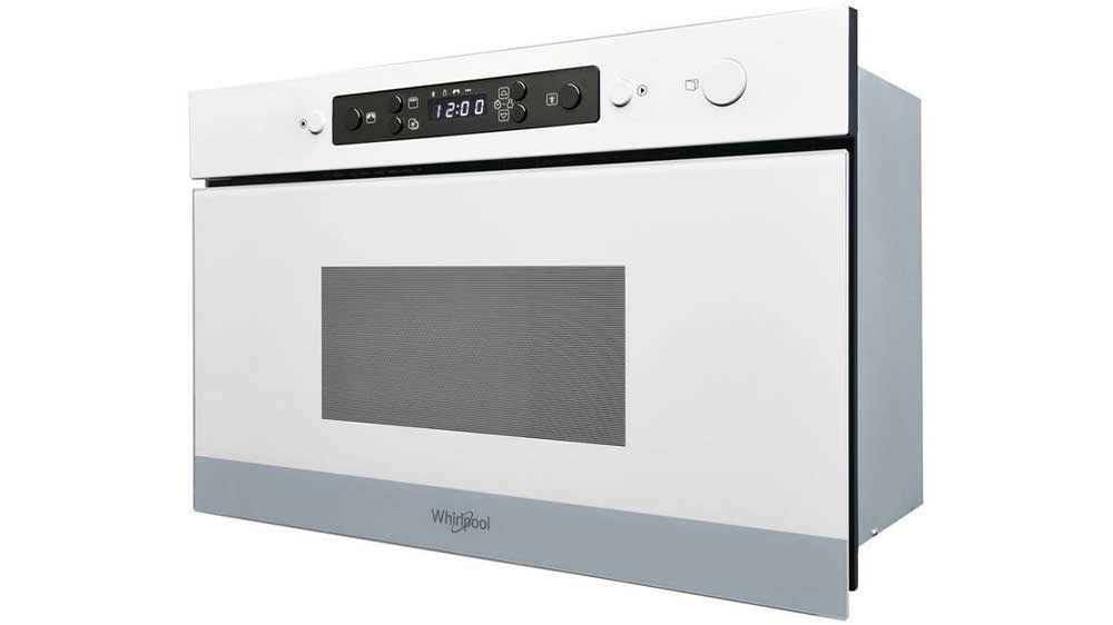 Vestavná mikrovlnná trouba Whirlpool AMW4920WH pohled ze strany_02