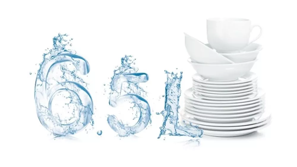 Spotřeba vody (litry/cyklus): 6,5 l u myčky Whirlpool WIO3T133PE6.5_09