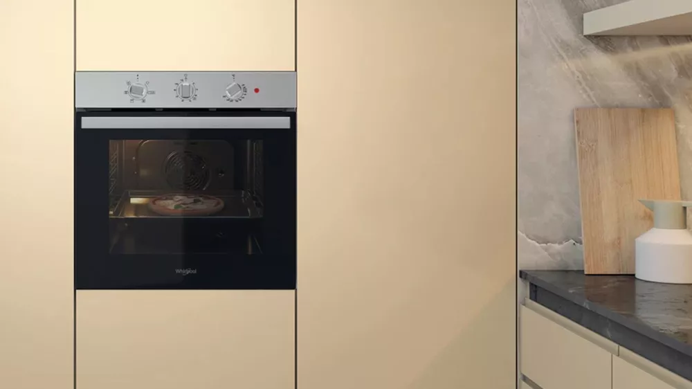 Vestavná elektrická trouba Whirlpool OMR35HR0X