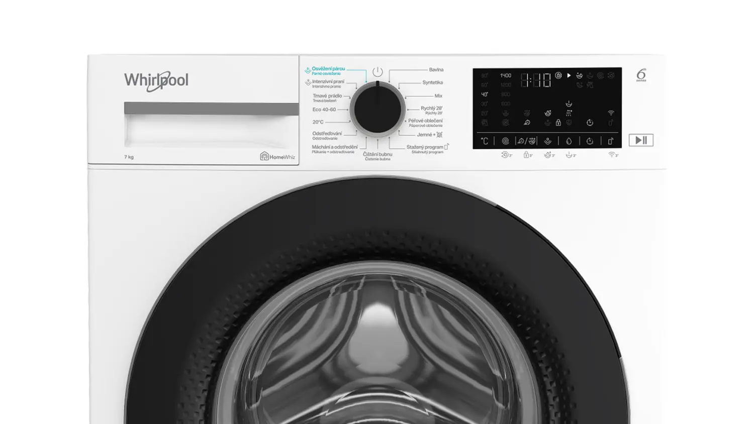 Ovládací panel pračky Whirlpool