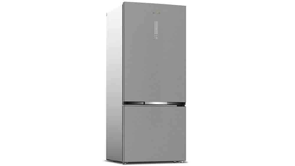 Kombinovan&aacute; chladnička Whirlpool WHK2 6553 X5E pohľad zo strany