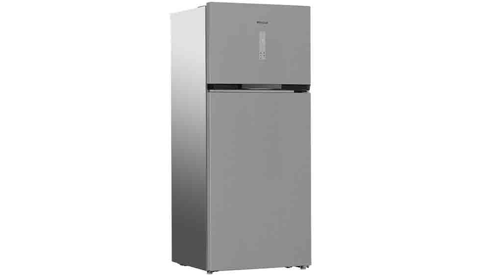 Kombinovan&aacute; chladnička Whirlpool WHD2 6553 X5E pohľad zo strany