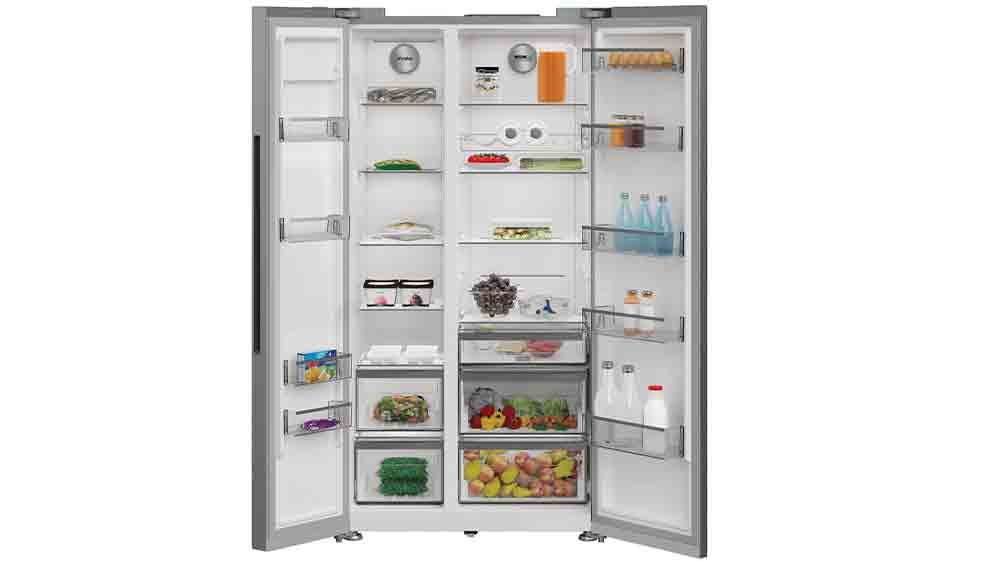 Americk&aacute; chladnička Whirlpool WHG2 6592 X4E Open so z&aacute;sobami_05