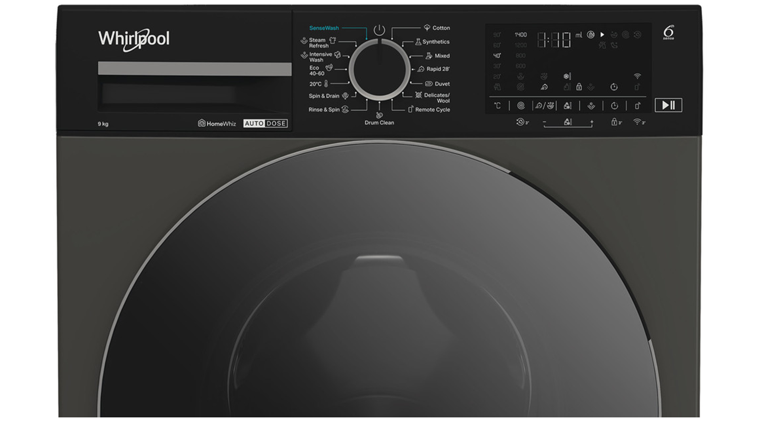 Ovládací panel pračky s předním plněním Whirlpool WPM 99G ADS EE