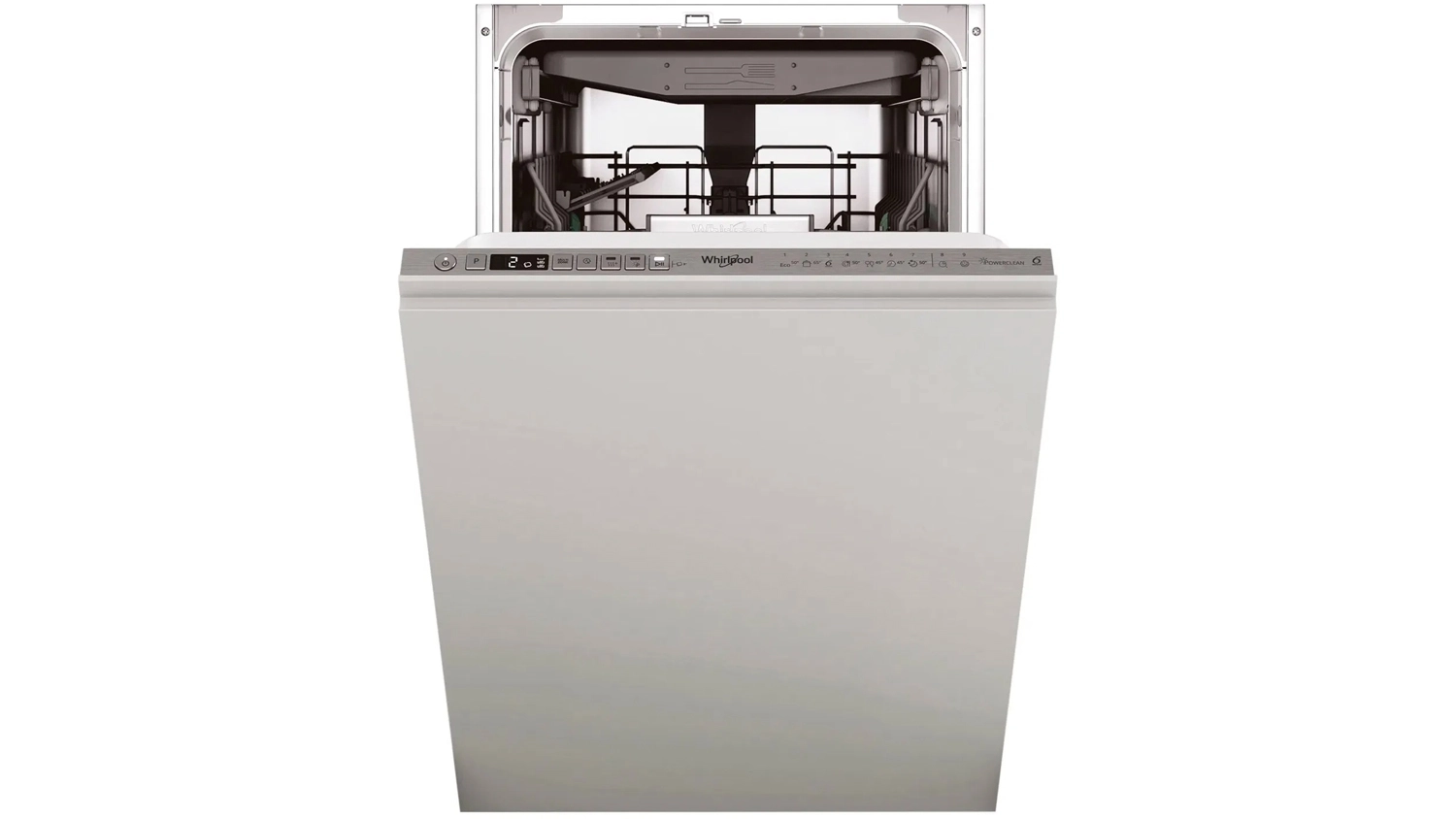 Pohľad spredu na umývačku Whirlpool WH6IA10BS7L0