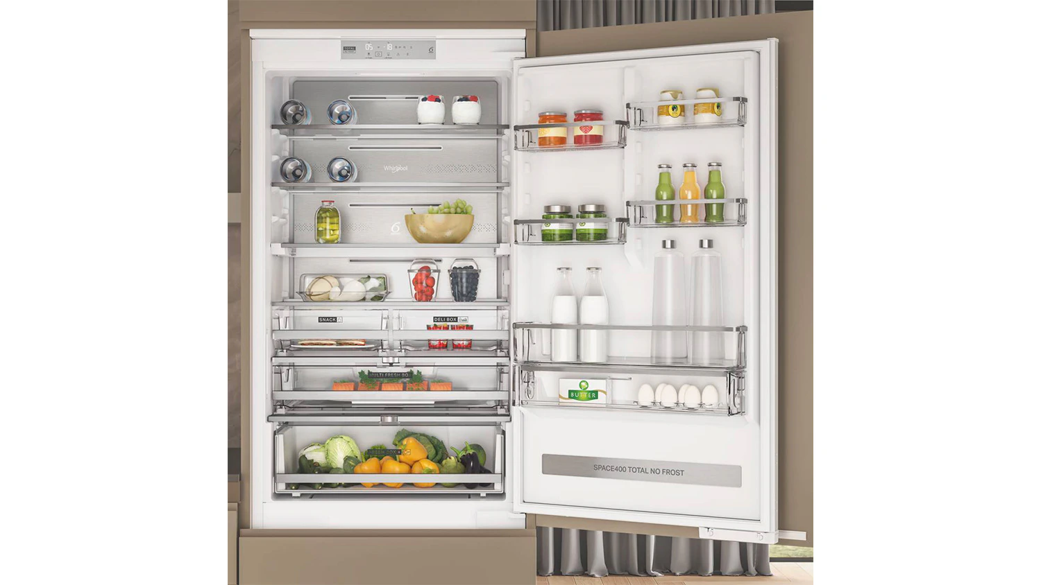 Otvorená chladnička Whirlpool WHK2 5294