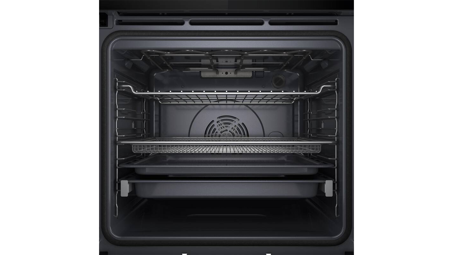 Vnitřek vestavné trouby Whirlpool WOI6L80PB1SXA0