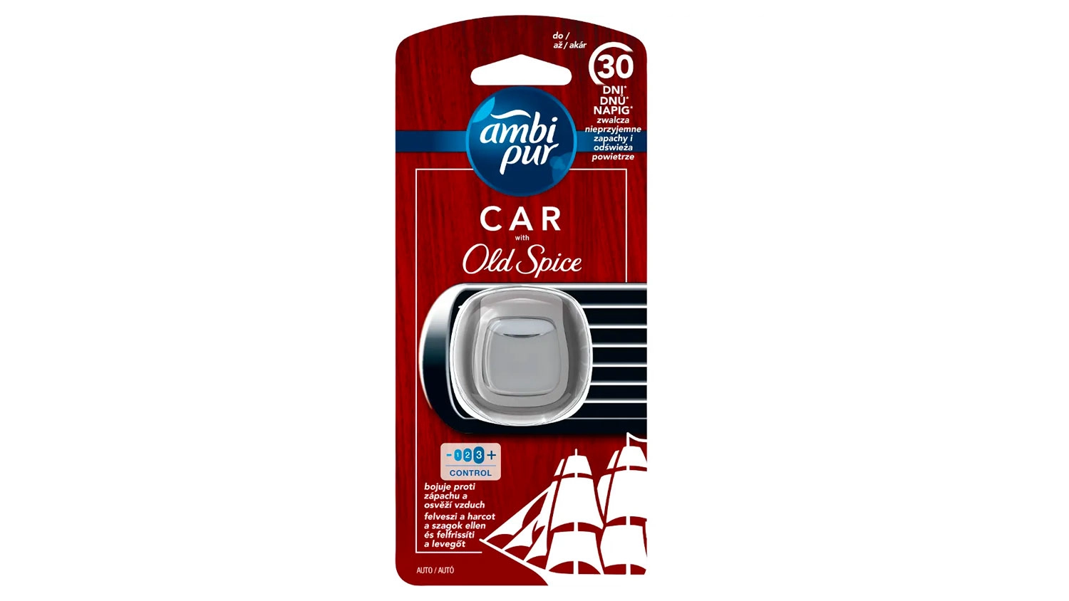 Vůně do auta Ambi Pur Old Spice 1 ks