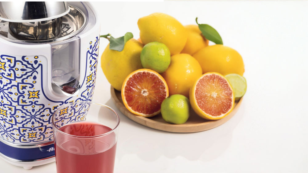 Príprava šťavy na odšťavňovači Ariete CAPRI 413/CA_02