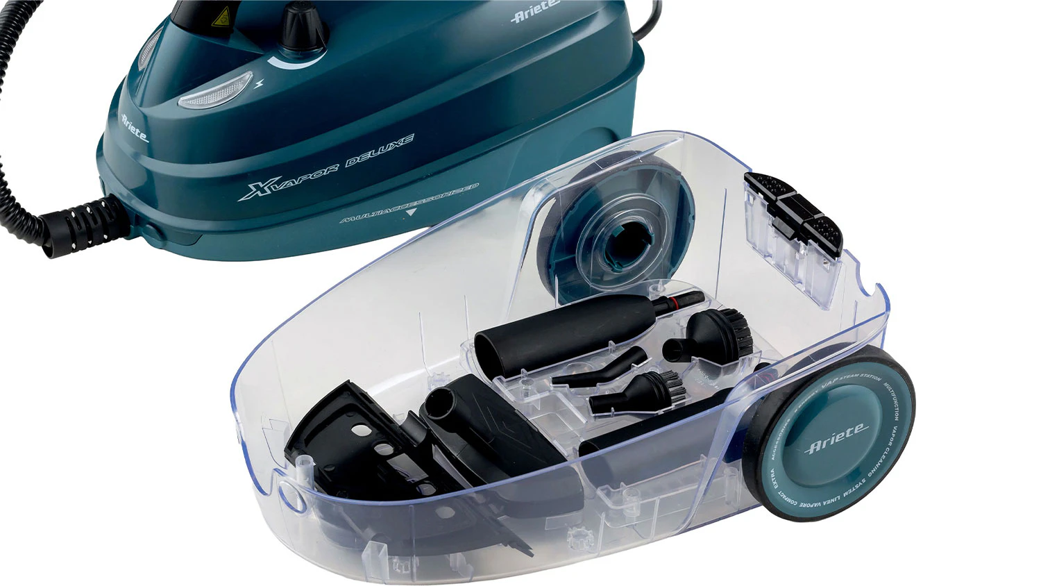 Pr&iacute;slu&scaron;enstvo parn&eacute;ho čističa Ariete XVapor Deluxe 4146/BL