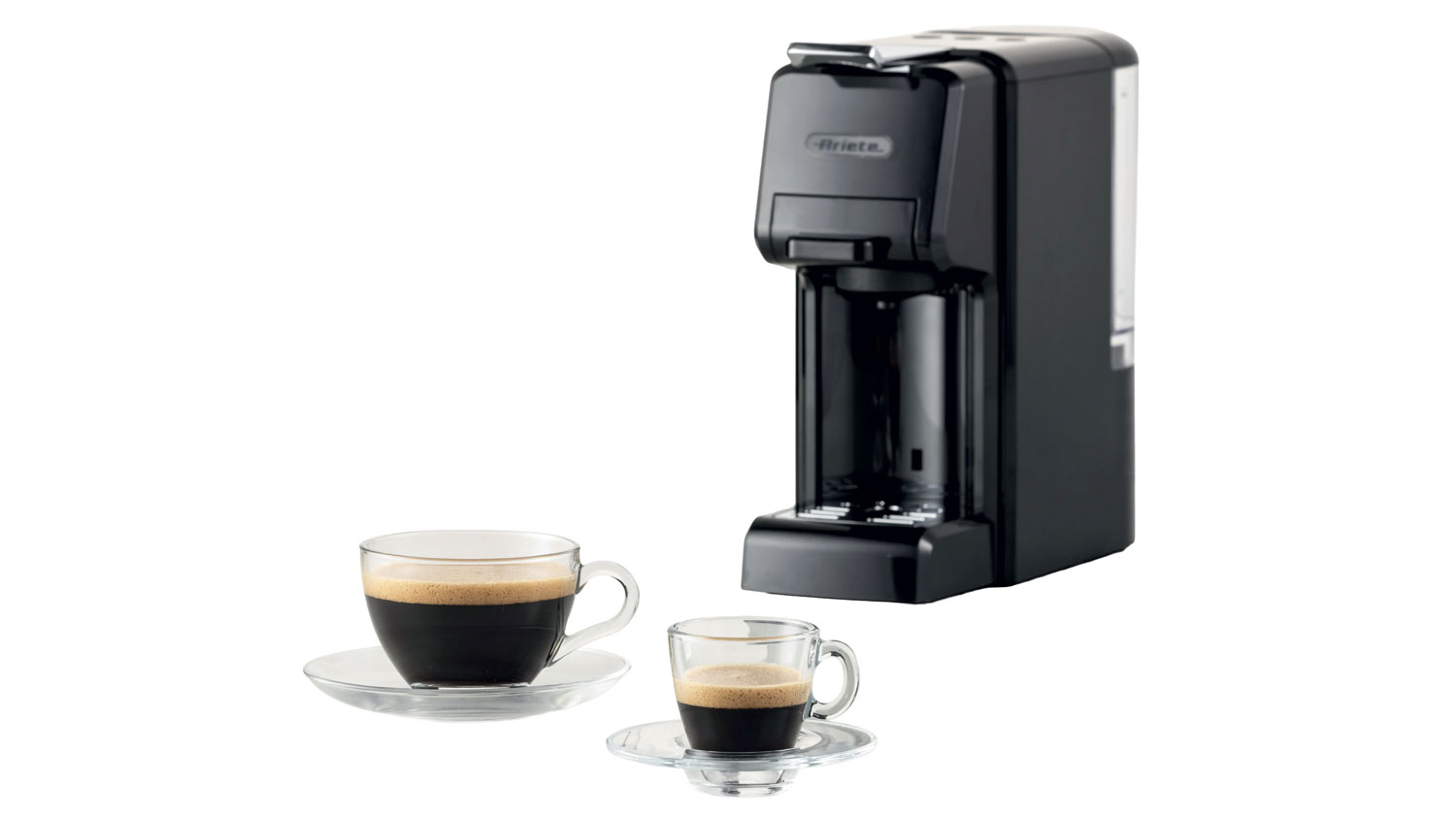 K&aacute;vovar Ariete Espresso Coffee Maker 4v1 1304/11 s velk&yacute;m a mal&yacute;m &scaron;&aacute;lkem k&aacute;vy