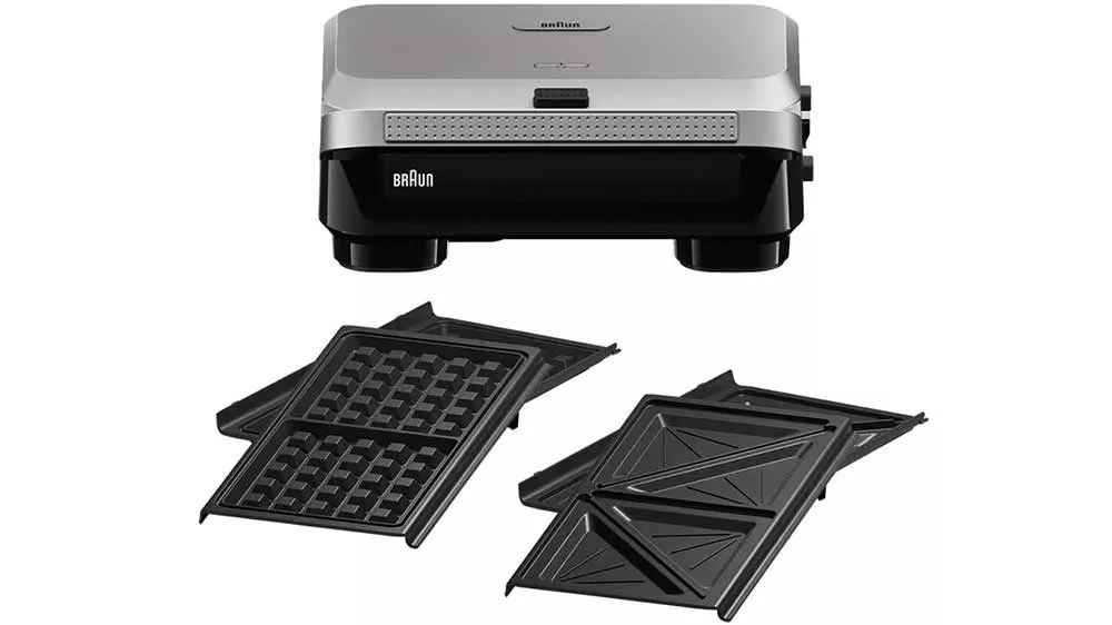 Sendvičovač Braun SnackMaker 5 SM5005 s nepriľnavými platničkami na vafle aj toasty_04