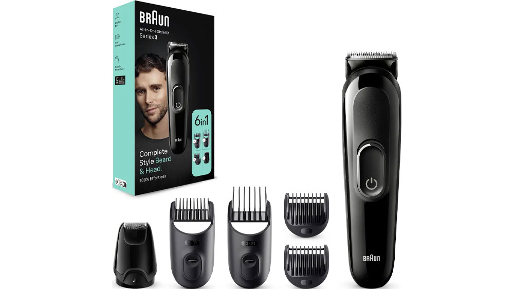 Originální krabice se všemi vystavenými nástavci zastřihovače Braun MGK3420 6v1_03