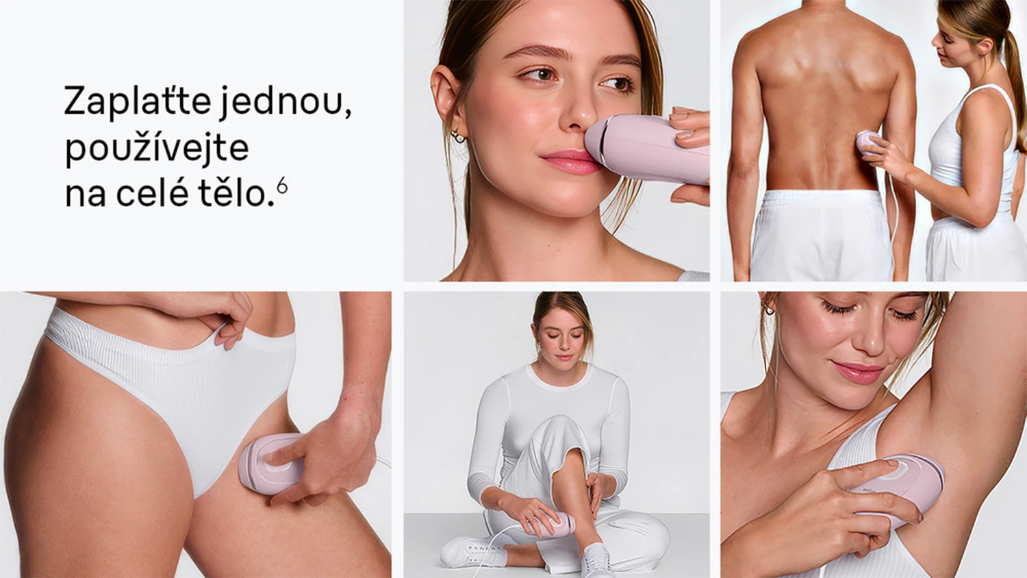 Zaplaťte jednou, používejte na celé tělo