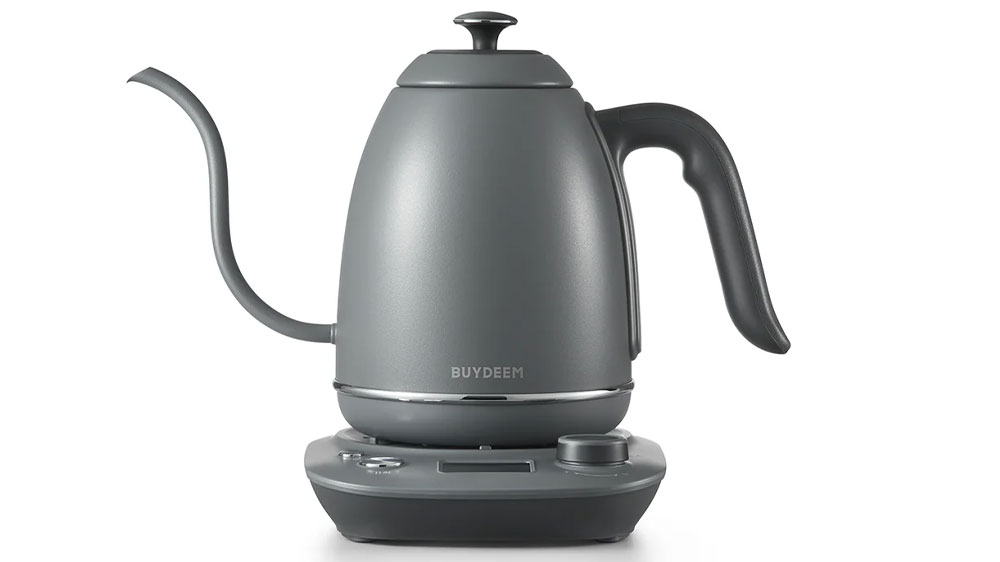 Rýchlovarná kanvica na kávu Buydeem K821 šedá_01