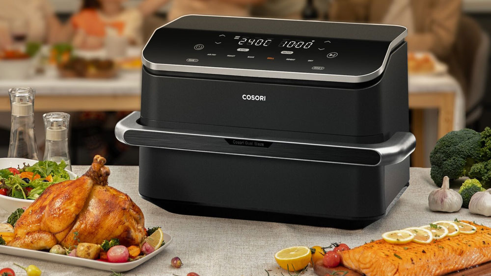 Připravené jídlo z fritézy Cosori Dual Blaze TwinFry_02