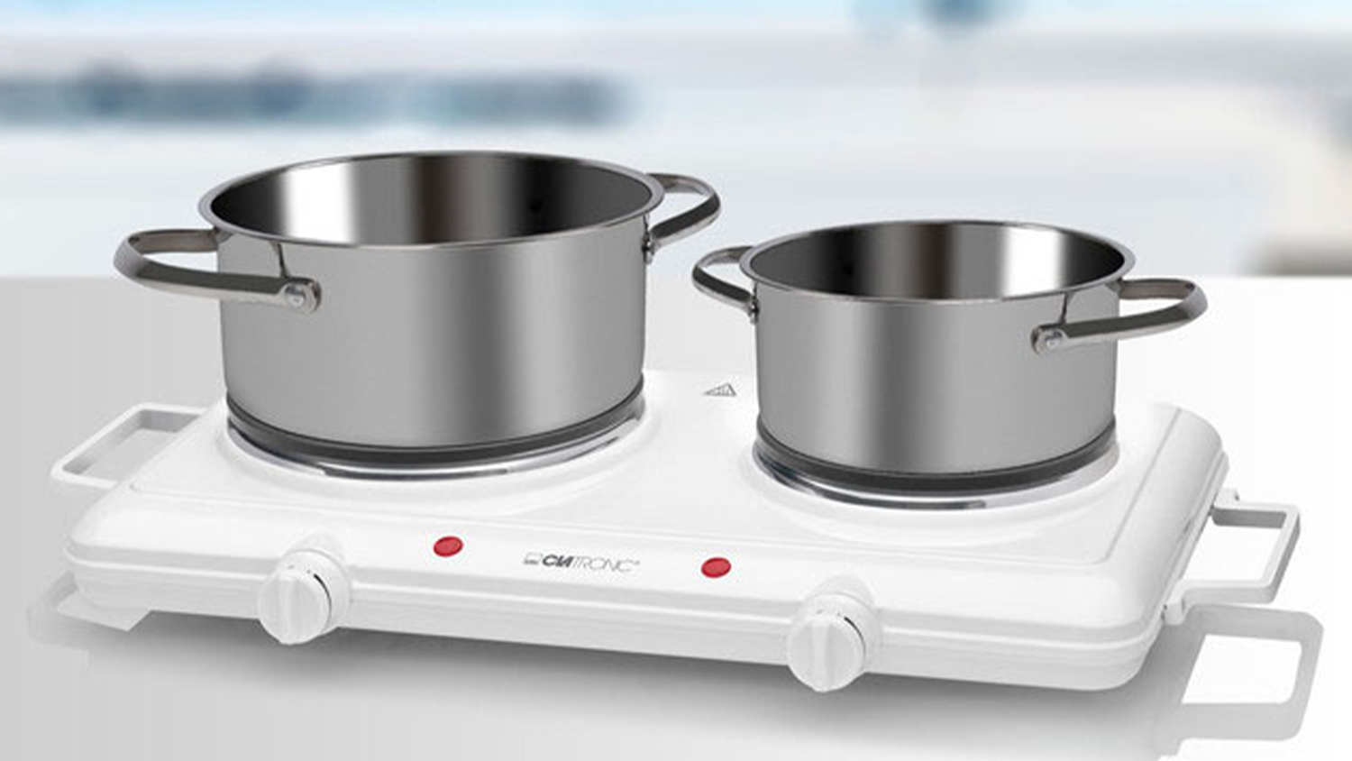 Elektrický vařič Clatronic DKP 3583 s hrncemi
