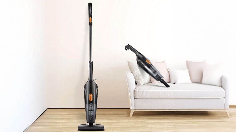 Tyčový vysavač Deerma DX115C a jeho ruční jednotka_03