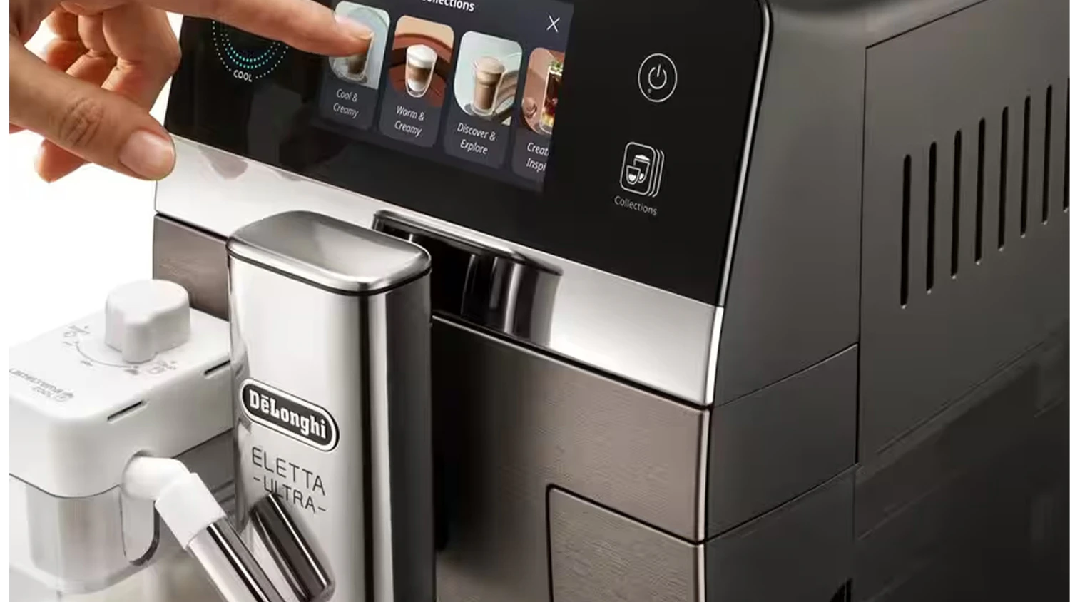 Ovládanie kávovaru De'Longhi Eletta Ultra ECAM470.75.TXB