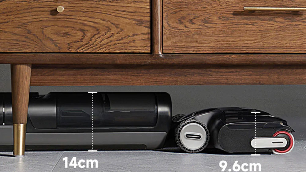 Vysavač Dreame H12 Pro FlexReach pod nábytkem_05