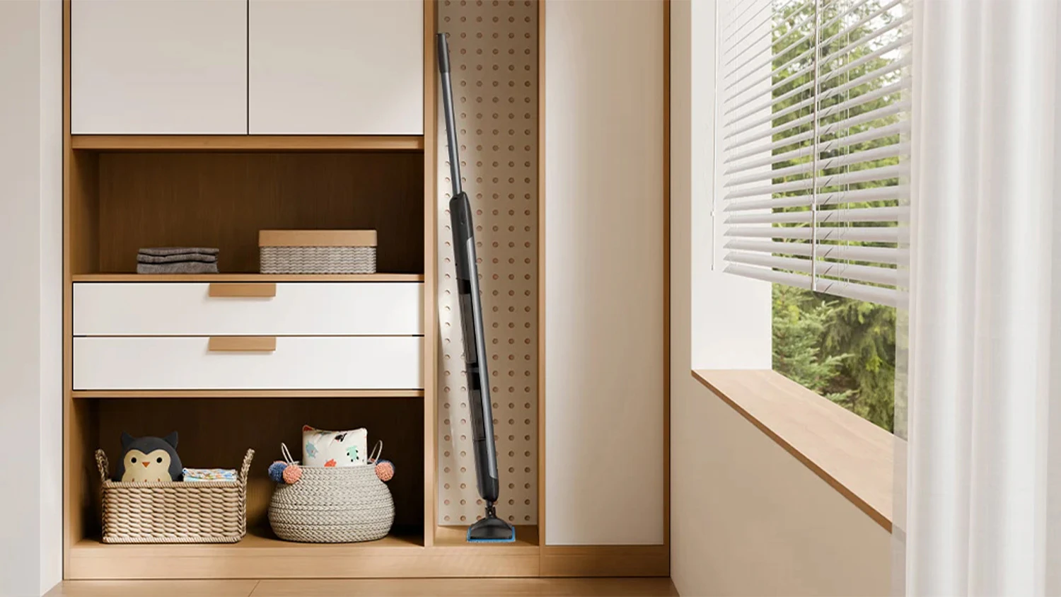 Skladování elektrického mopu Dreame Mira Mop 10