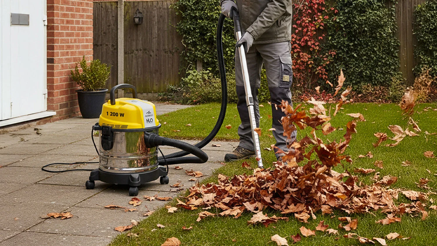 Muž f&uacute;ka l&iacute;stie vys&aacute;vačom ETA 4211 90000 Fachmann