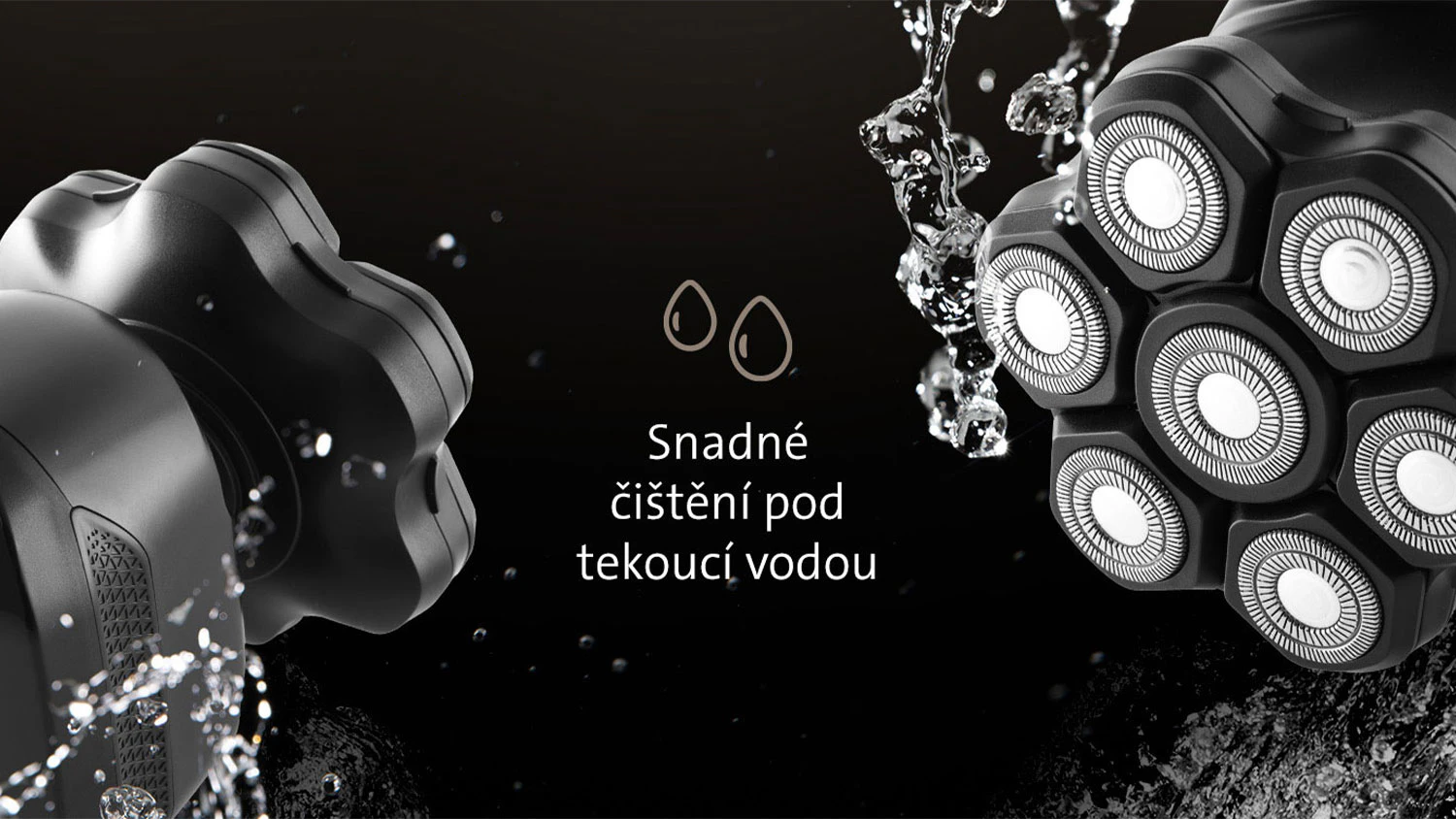Jednoduché čistenie strojčeka pod tečúcou vodou