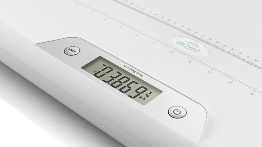 Ovládací panel kojenecké váhy ETA 7306 90000_02