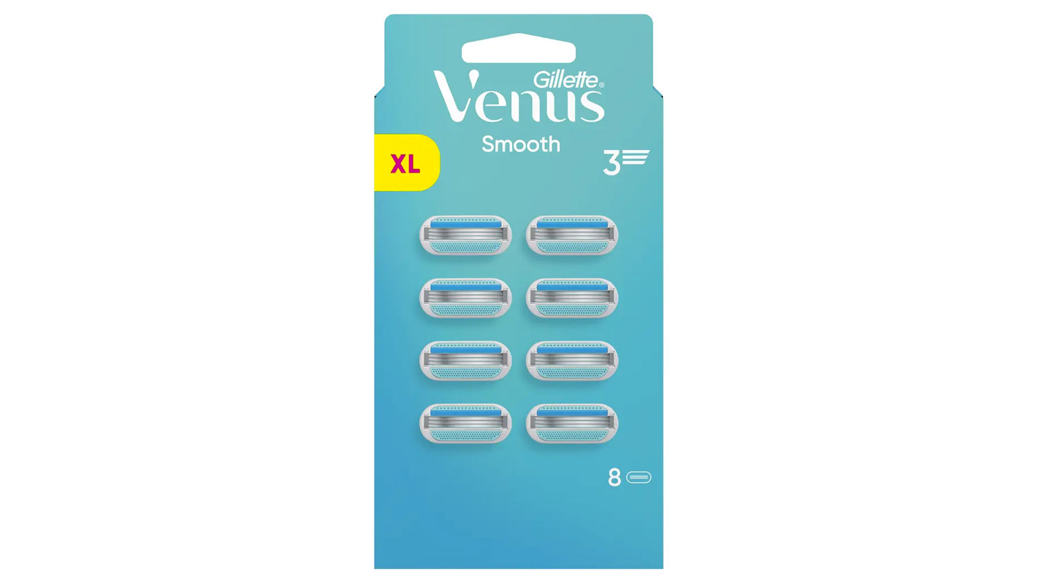 Náhradné holiace hlavice Gillette Venus Smooth 8 ks