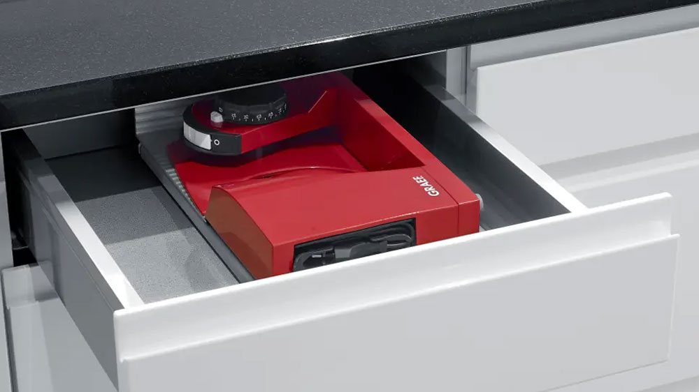 Kuchynský krájač Graef MYtiny MT 1003 v šuplíku_03