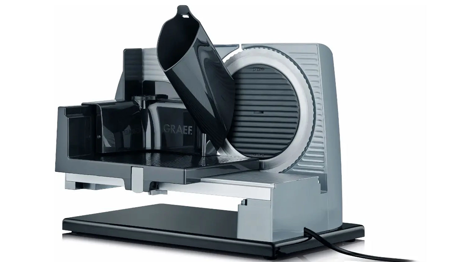 Stabilní konstrukce elektrického kráječe Graef SKS 11020