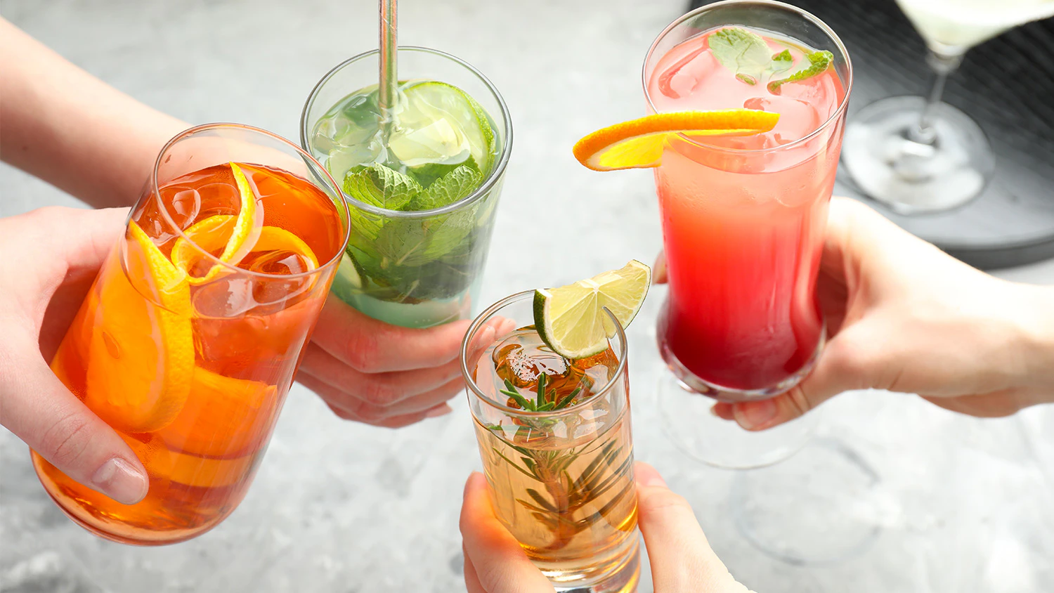 Drinky s ledem