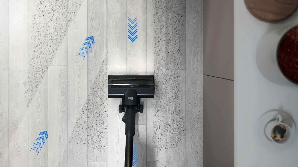 Vizualizace vysávání s technologií DualWay vysavače Hoover HF610H 011_03