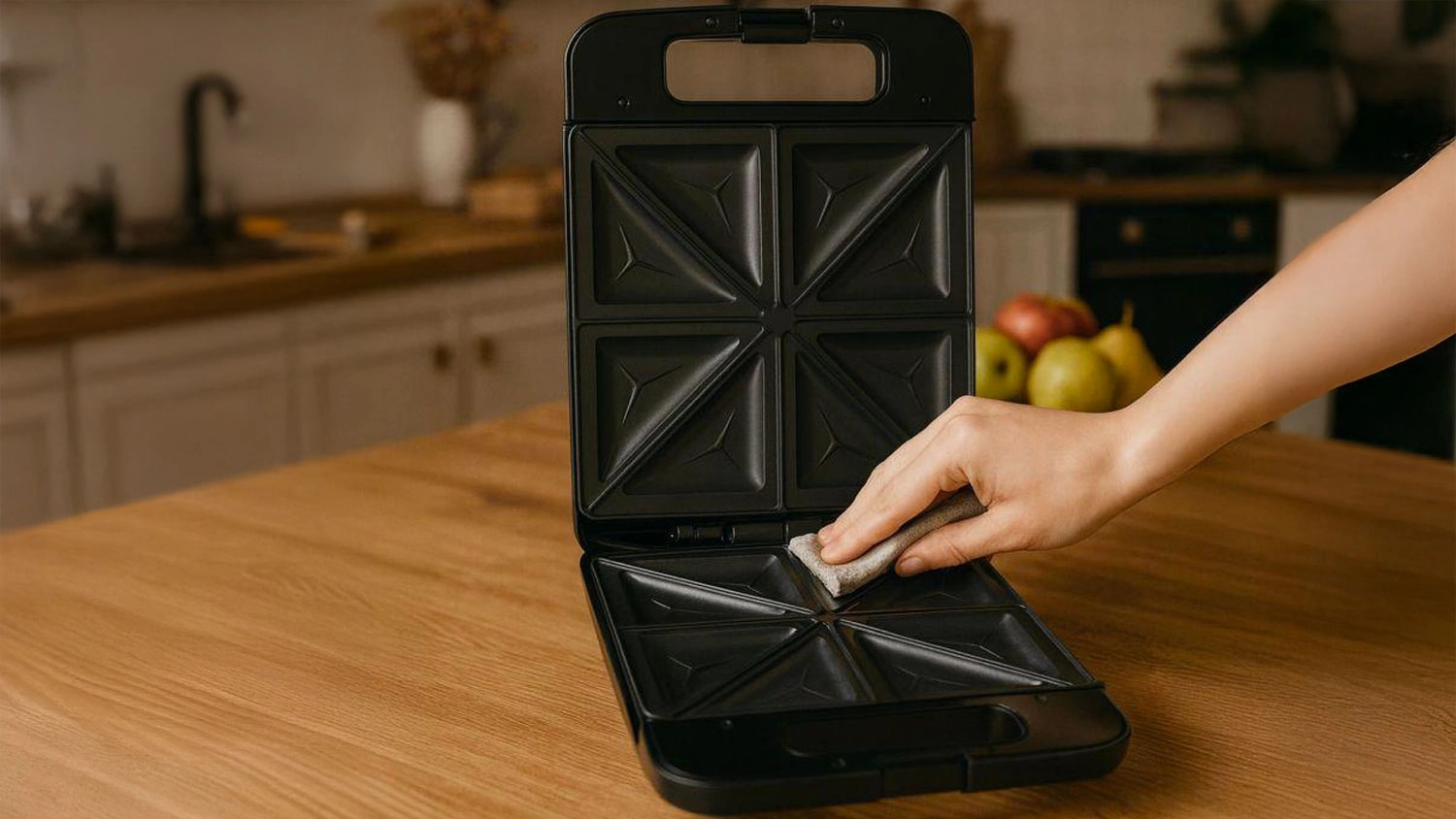 Otvorený sendvičovač Huslog HUS1028