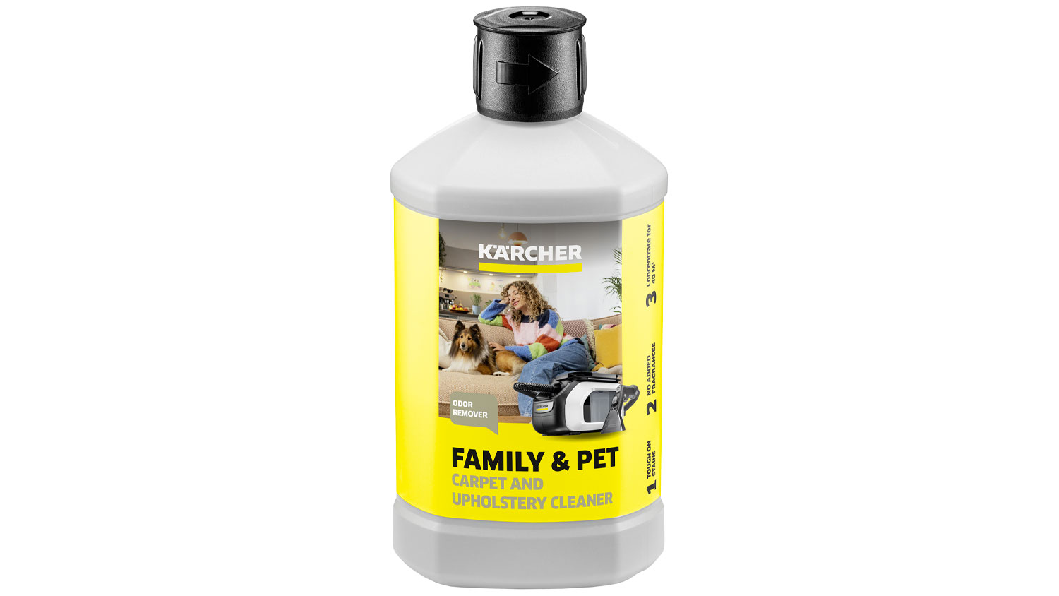 Čistič koberců Kärcher Carpet & Upholstery Cleaner Family & Pet 1 l